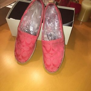 Coach slip-on shoes